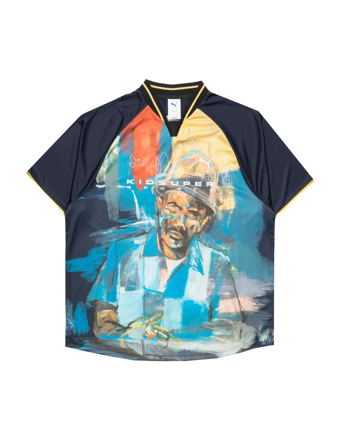 国内送 PUMA x KIDSUPER グラフィック ジャージ Tシャツ 2カラ− puma-x-kidsuper-graphic-jersey